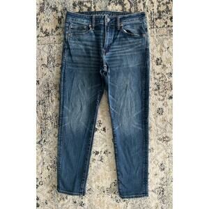 American Eagle Airflex Men’s Athletic Fit Denim Blue Jeans 30x30 Medium Wash